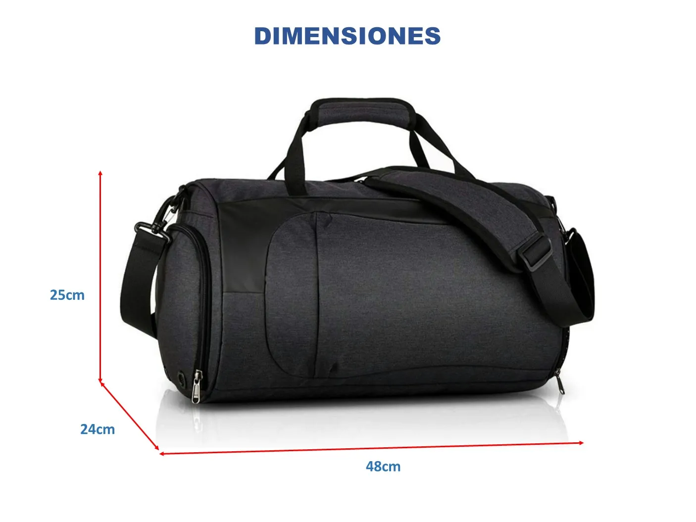 Cotiza la Mochila Deportiva Aivars por mayoreo. Fabricación en México desde 30 piezas para empresas y distribuidores.