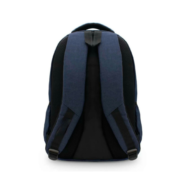 Mochila con vista de atrás de las correas