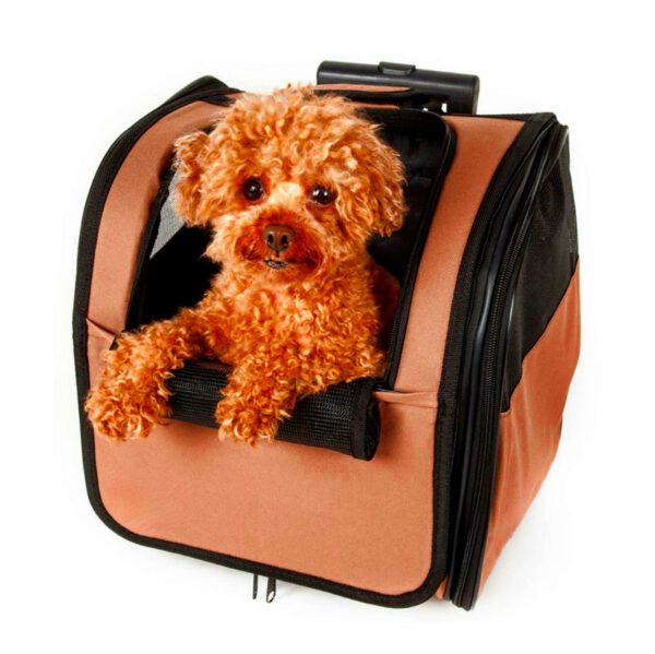 TRANSPORTADOR CON RUEDAS PARA PERROS Y GATOS BOSTON - Imagen 3