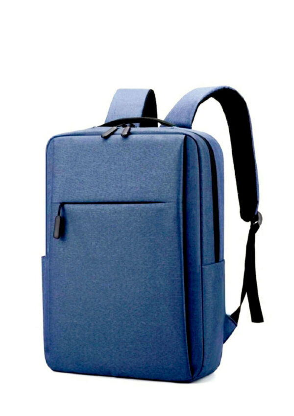 Mochila porta laptop AGNI color azul, perfecta para proteger y transportar tu laptop con estilo y comodidad.