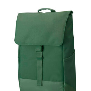 Mochila porta laptop Elek en verde, ideal para quienes buscan comodidad y protección mientras transportan su laptop de manera práctica.