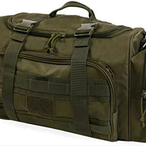 Mochila de viaje Bangkok color verde militar, diseñada con gran capacidad y compartimentos prácticos para viajes largos o cortos.